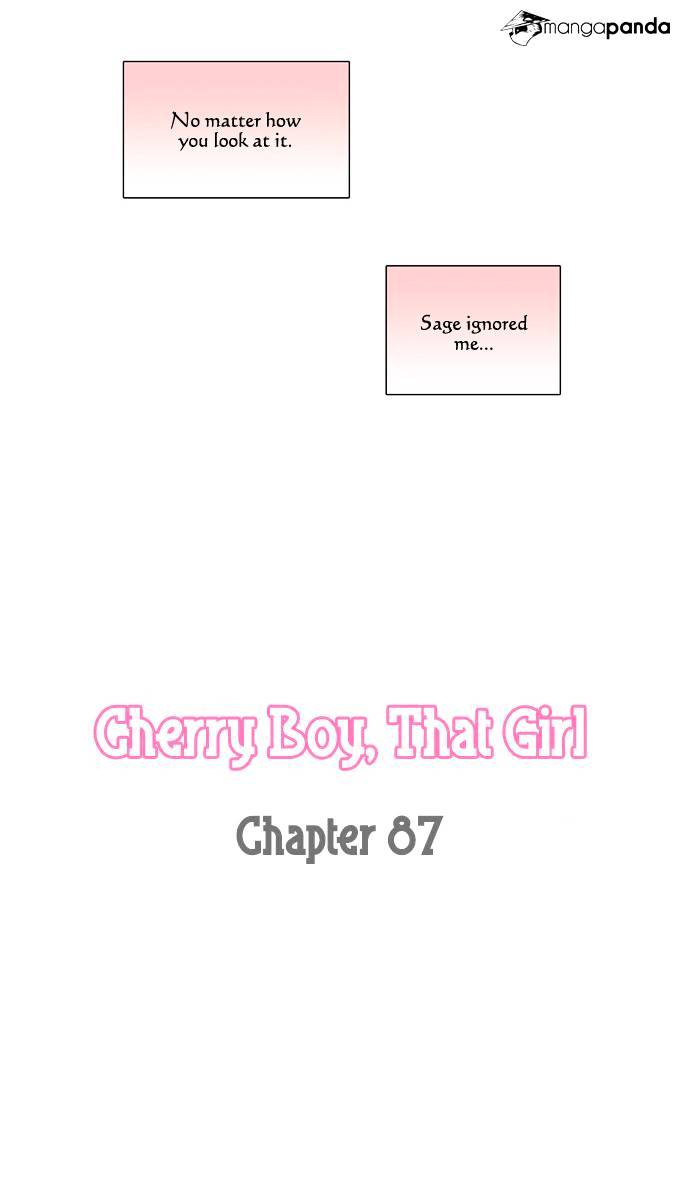 Cherry Boy, That Girl Chapter 87 #3