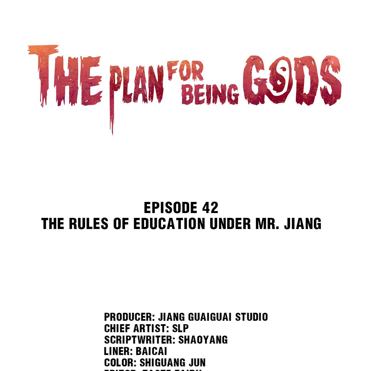 The Plan For Being Gods Chapter 42 #1