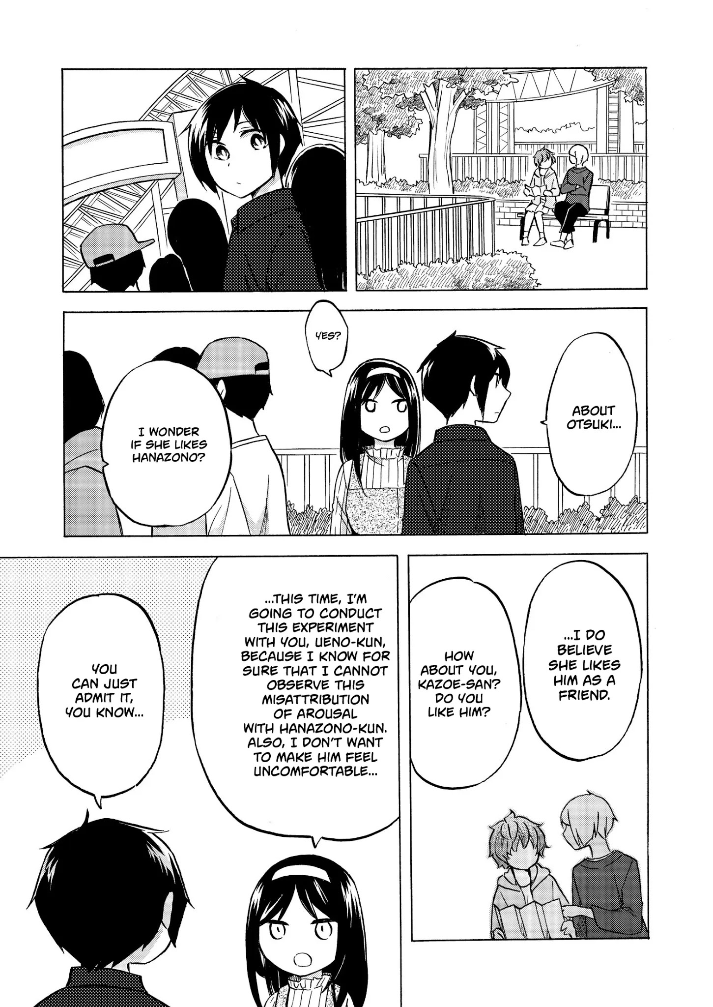 Hanazono And Kazoe's Bizzare After School Rendezvous Chapter 30 #10