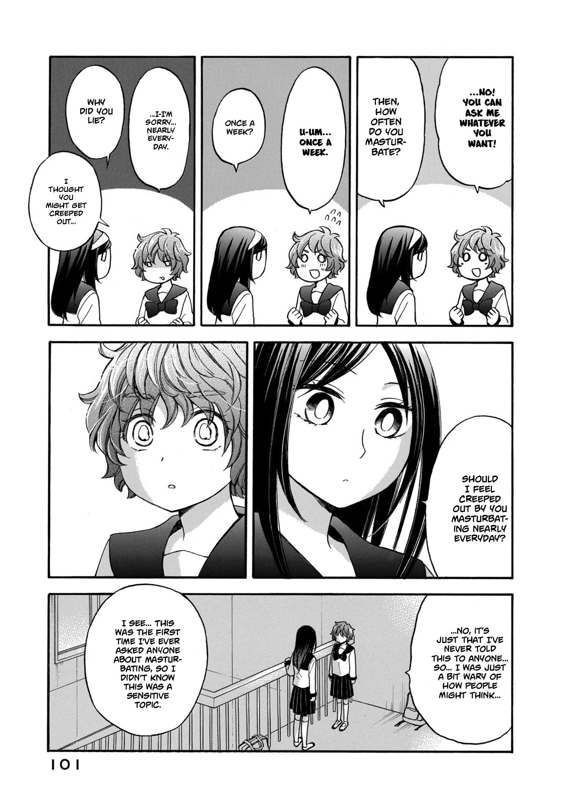 Hanazono And Kazoe's Bizzare After School Rendezvous Chapter 24 #5