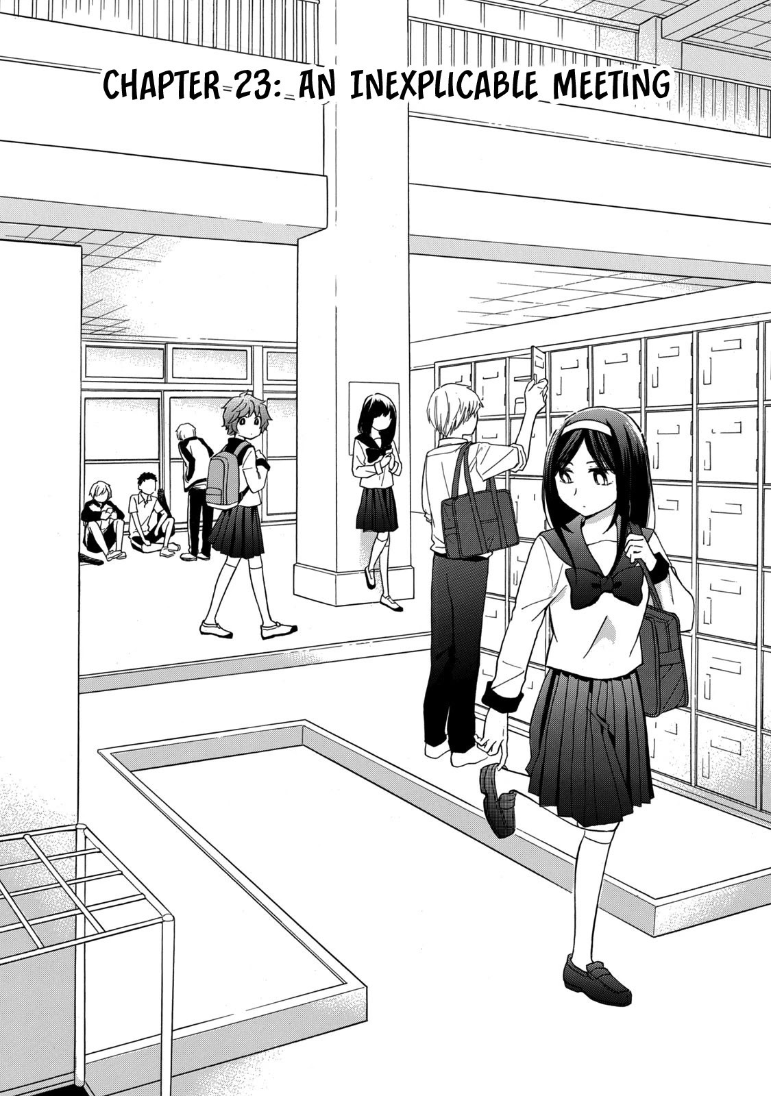 Hanazono And Kazoe's Bizzare After School Rendezvous Chapter 23 #1