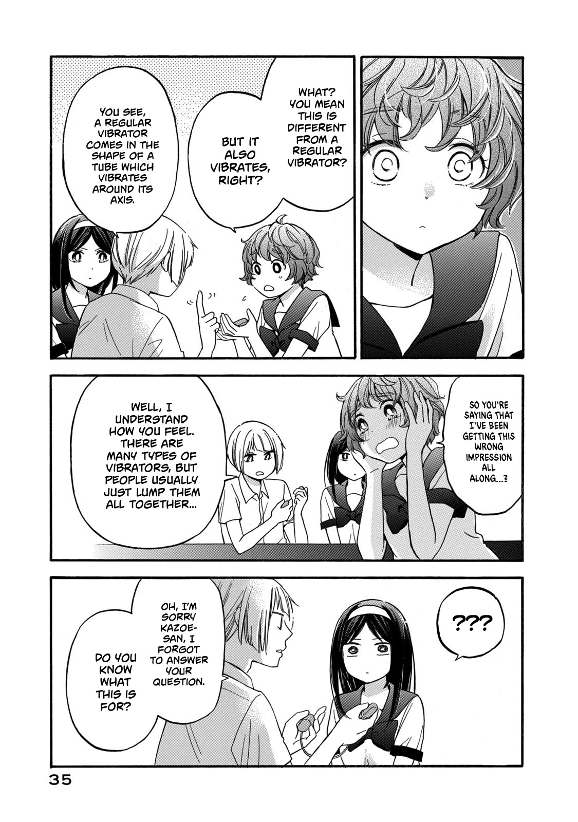 Hanazono And Kazoe's Bizzare After School Rendezvous Chapter 20 #15