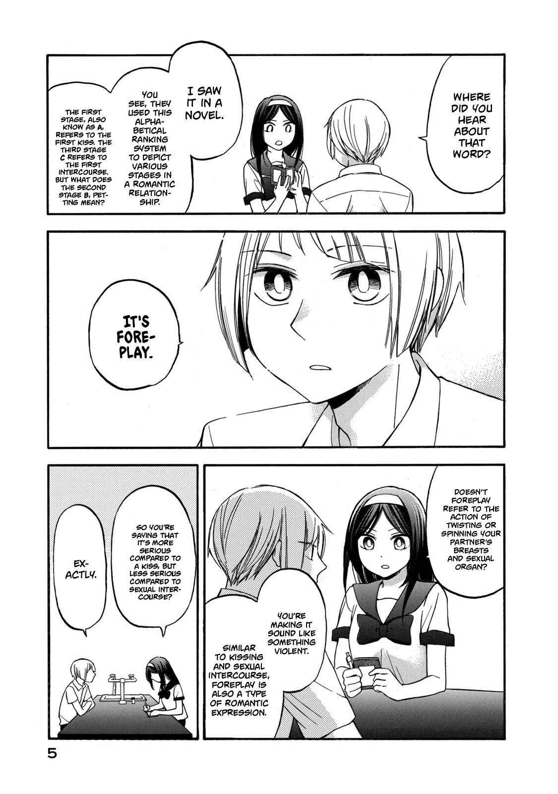 Hanazono And Kazoe's Bizzare After School Rendezvous Chapter 19 #3