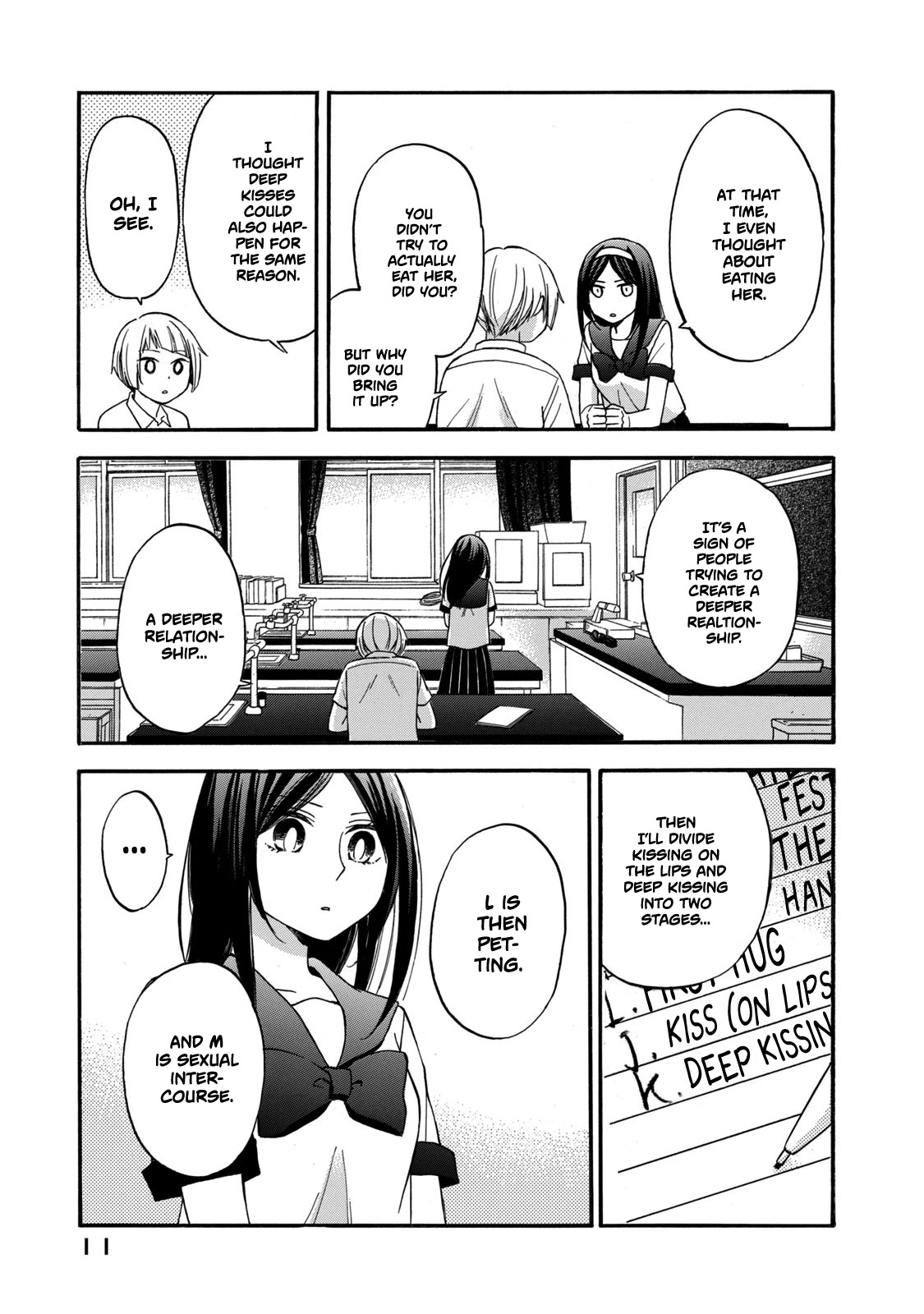 Hanazono And Kazoe's Bizzare After School Rendezvous Chapter 19 #9