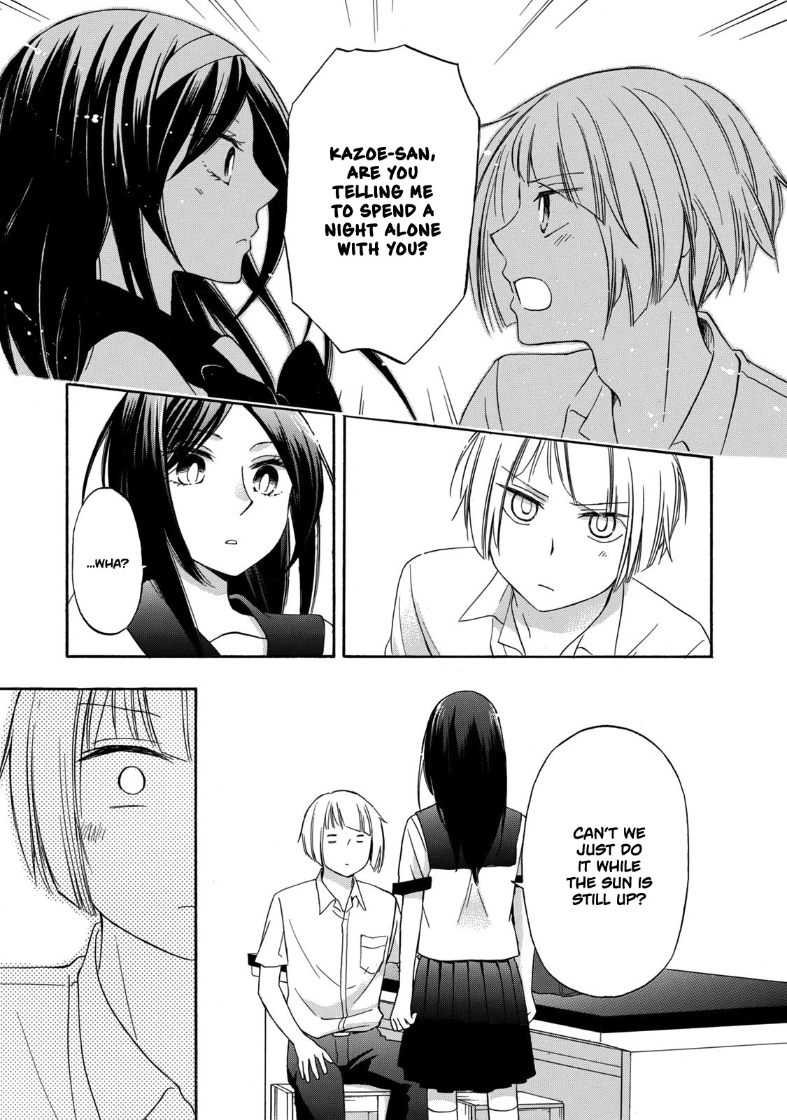 Hanazono And Kazoe's Bizzare After School Rendezvous Chapter 12 #11