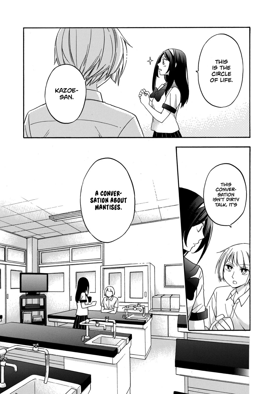 Hanazono And Kazoe's Bizzare After School Rendezvous Chapter 10 #13