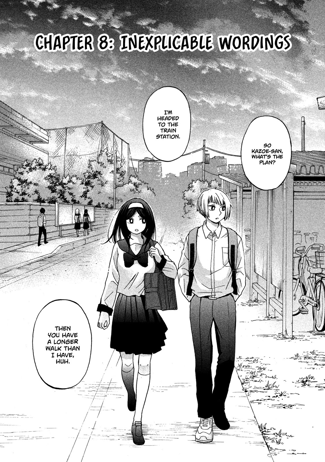 Hanazono And Kazoe's Bizzare After School Rendezvous Chapter 8 #1