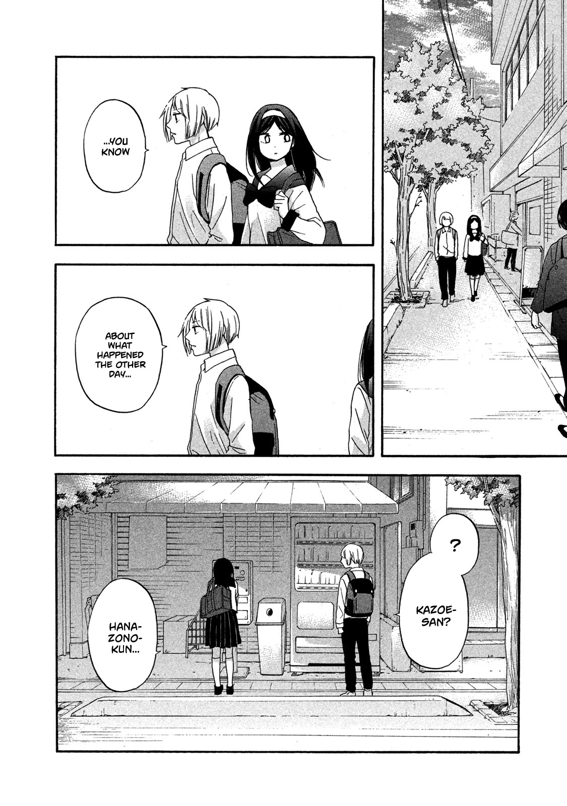 Hanazono And Kazoe's Bizzare After School Rendezvous Chapter 8 #8