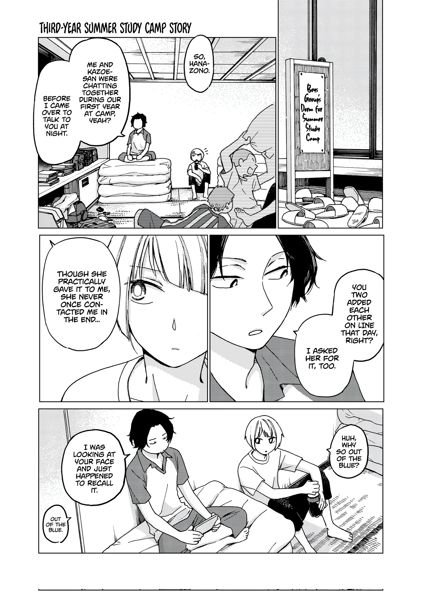 Hanazono-Kun To Kazoe-San No Fukakai Na Houkago Chapter 32 #1