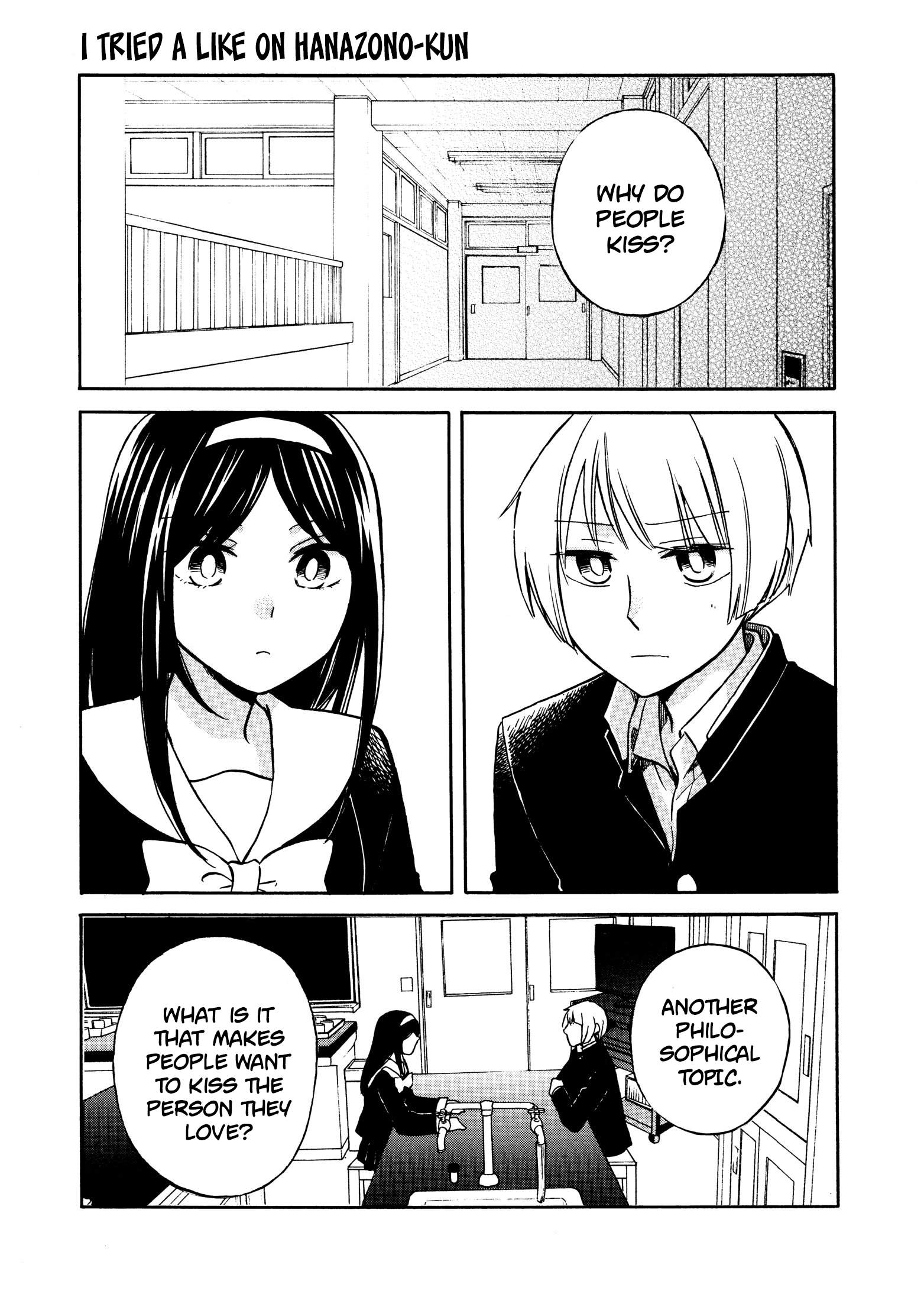 Hanazono-Kun To Kazoe-San No Fukakai Na Houkago Chapter 31 #1