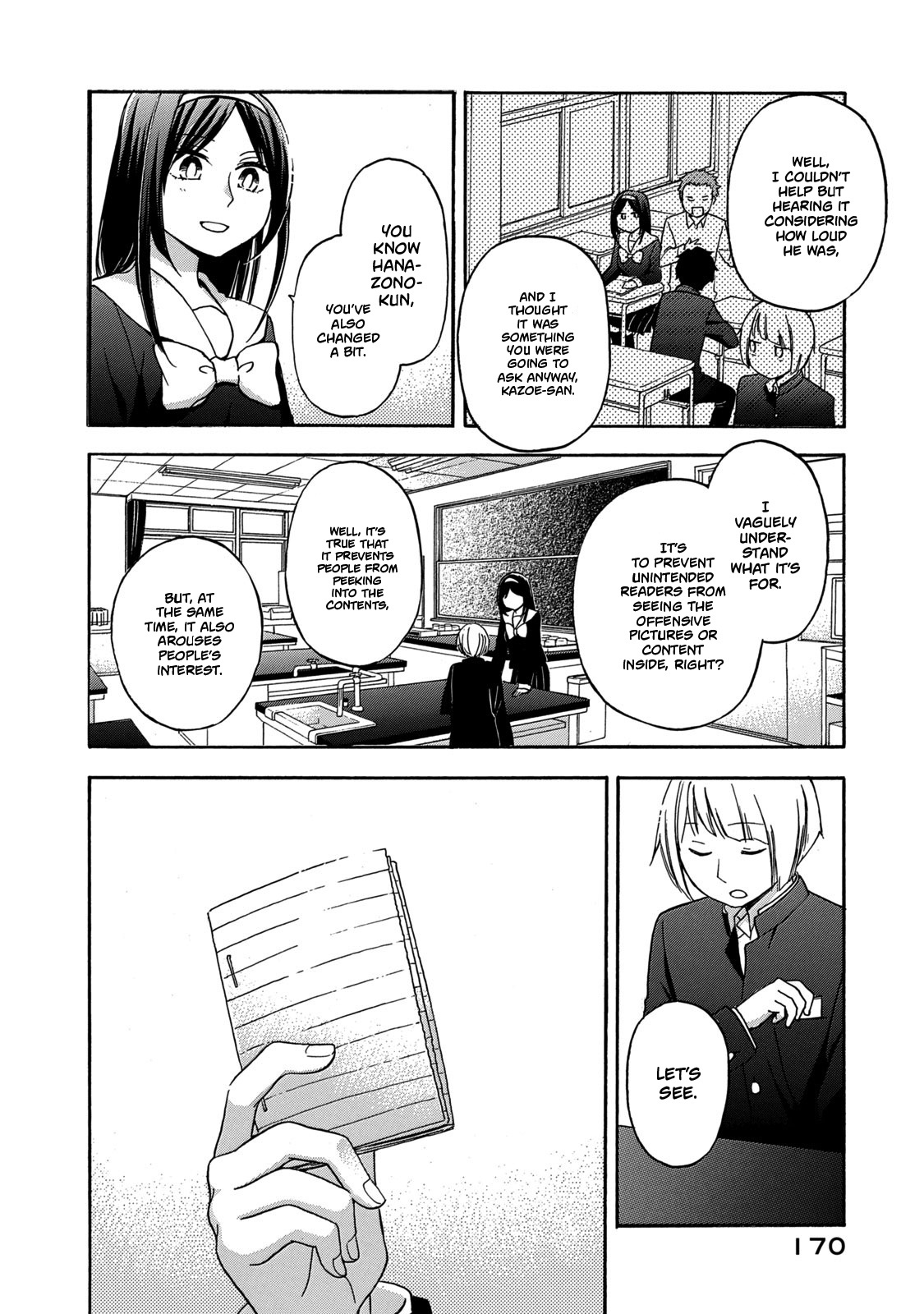 Hanazono-Kun To Kazoe-San No Fukakai Na Houkago Chapter 28 #4