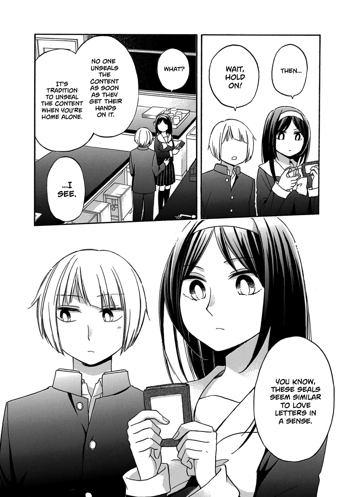 Hanazono-Kun To Kazoe-San No Fukakai Na Houkago Chapter 28 #12