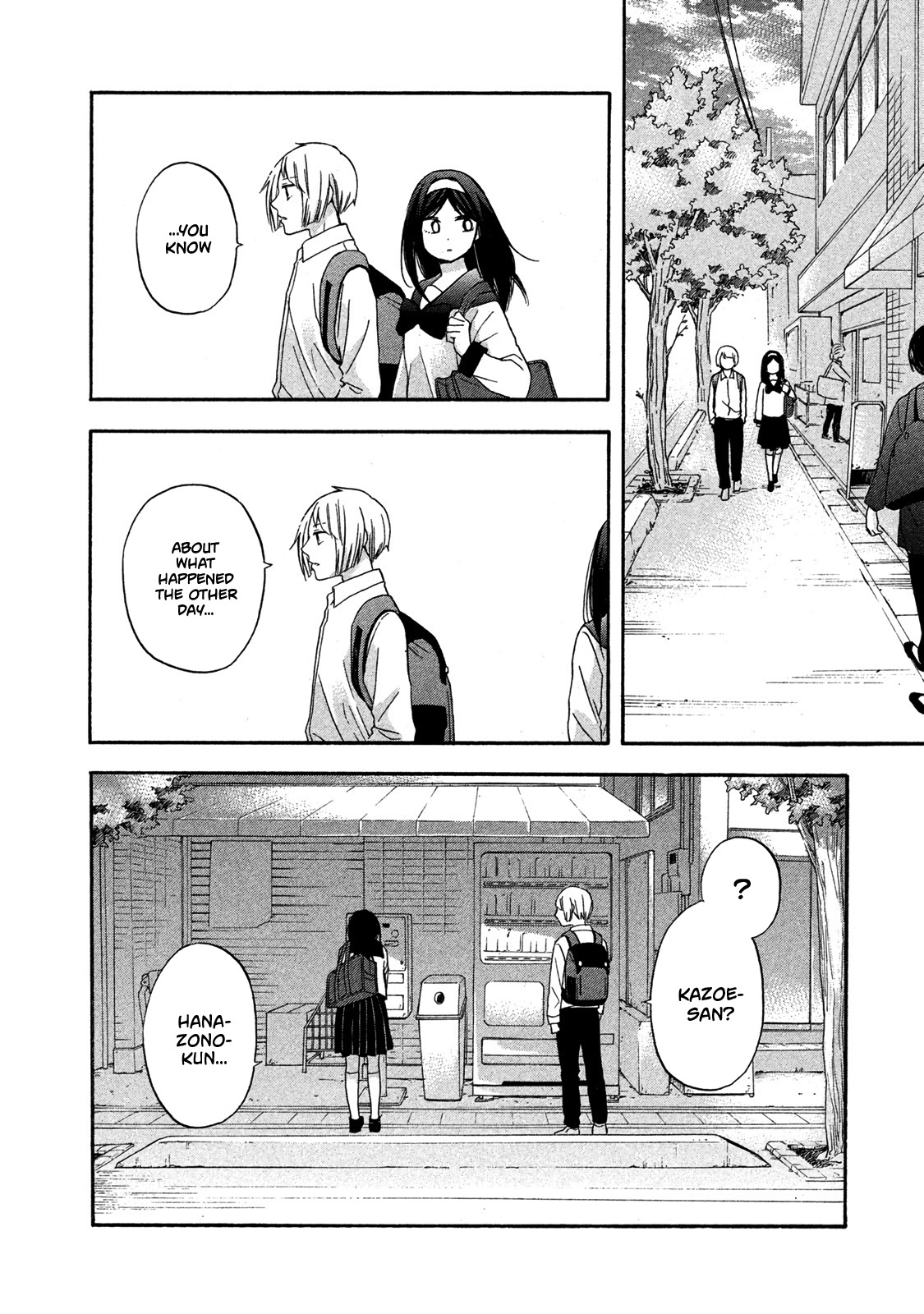 Hanazono-Kun To Kazoe-San No Fukakai Na Houkago Chapter 8 #8