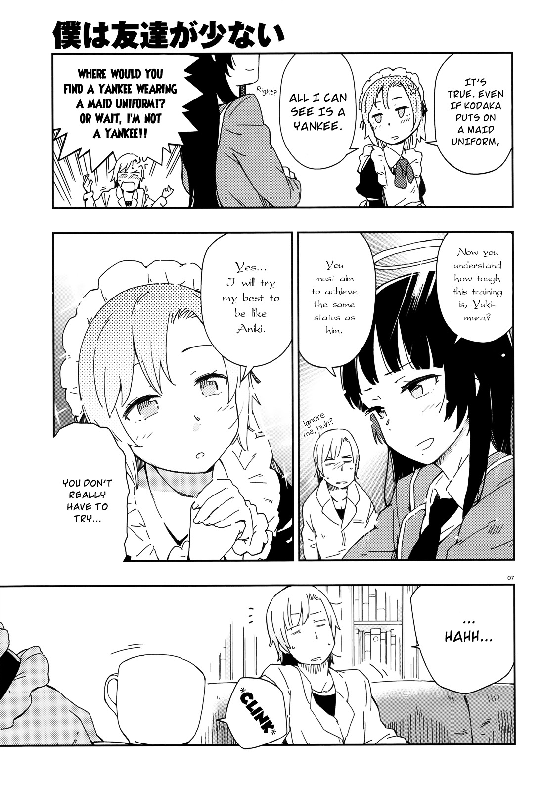 Boku Wa Tomodachi Ga Sukunai Plus Chapter 8 #7