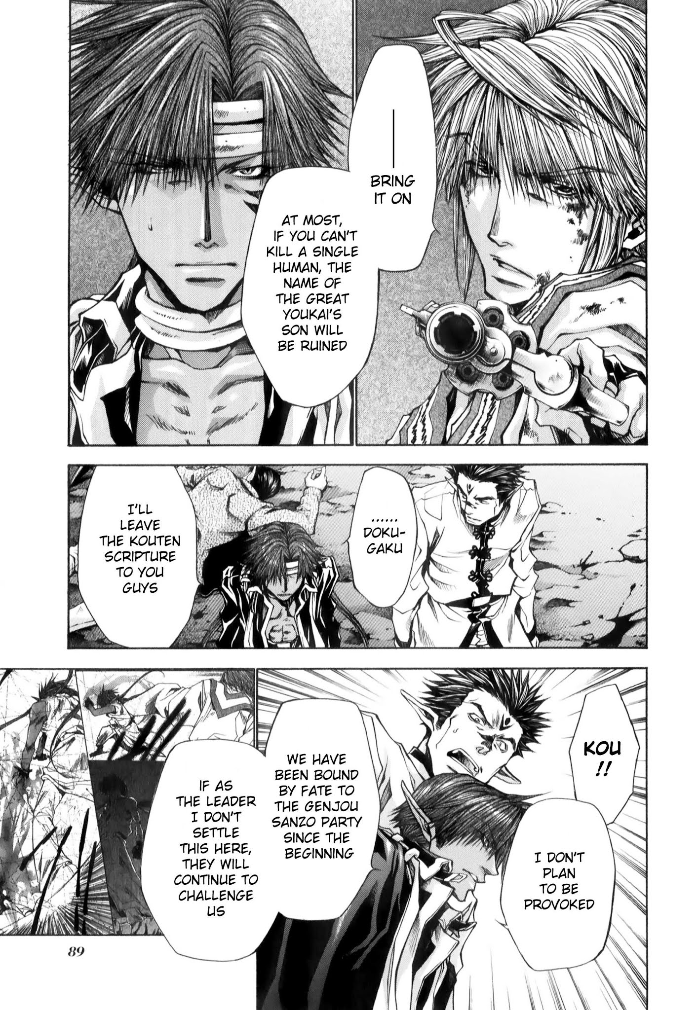 Saiyuki Reload Blast Chapter 9.1 #10