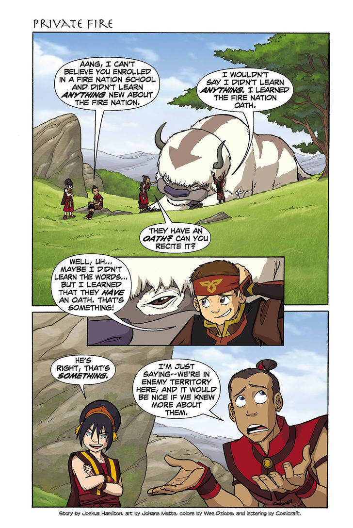 Avatar: The Last Airbender - The Lost Adventures Chapter 3 #4
