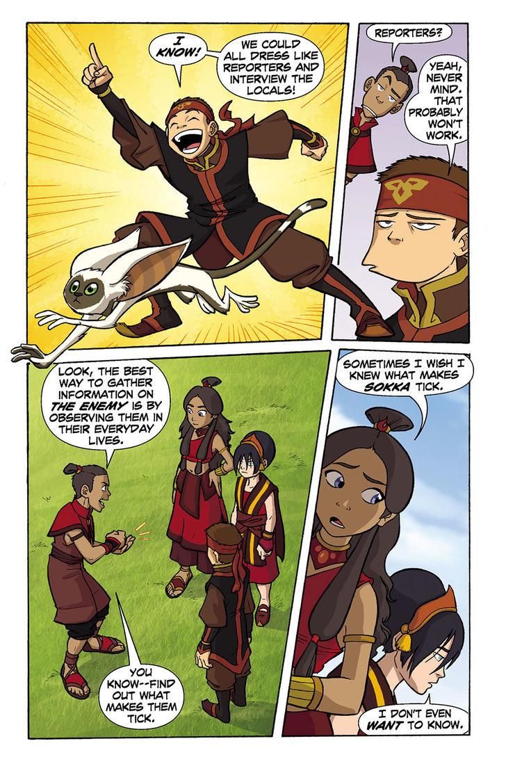 Avatar: The Last Airbender - The Lost Adventures Chapter 3 #5