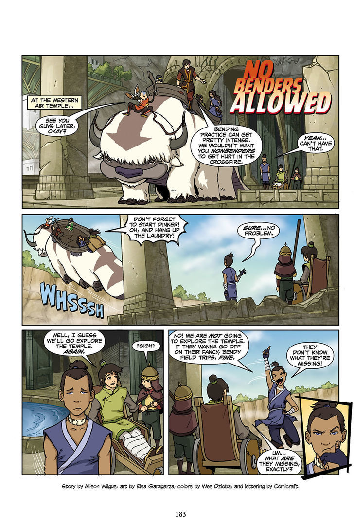 Avatar: The Last Airbender - The Lost Adventures Chapter 3 #72