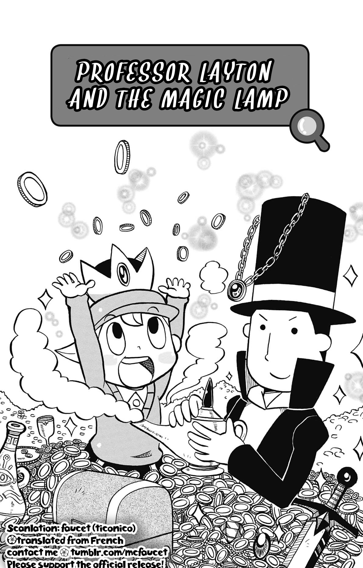 Layton Kyouju To Yukai Na Jiken Chapter 6 #1