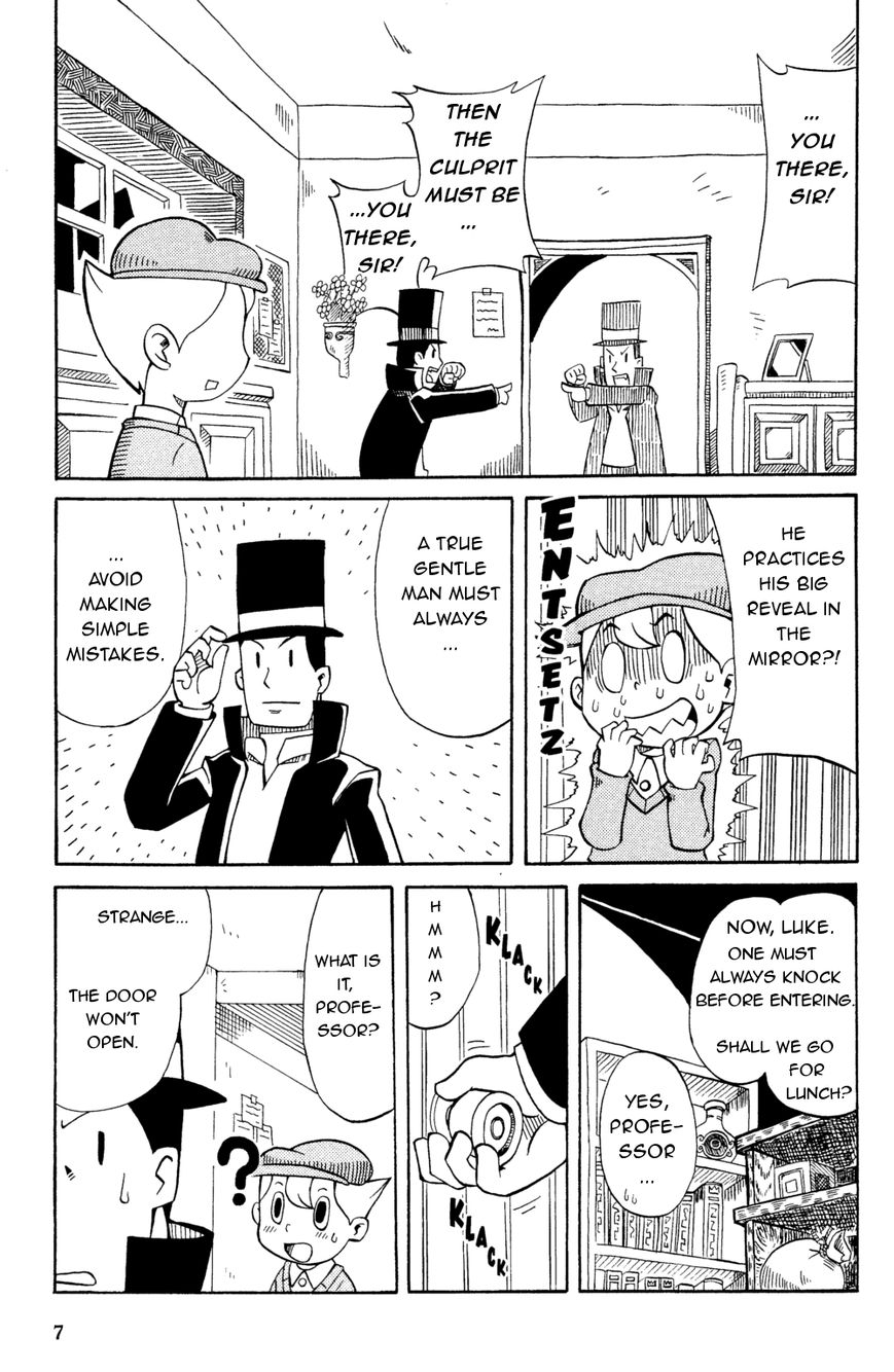 Layton Kyouju To Yukai Na Jiken Chapter 1 #8