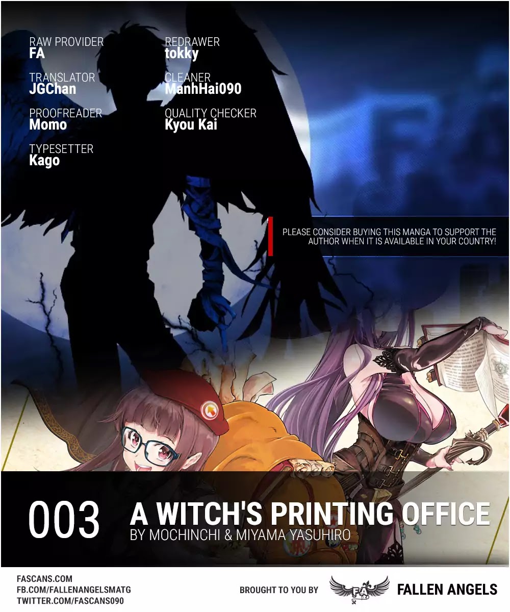 A Witch's Printing Office Chapter 3 #1
