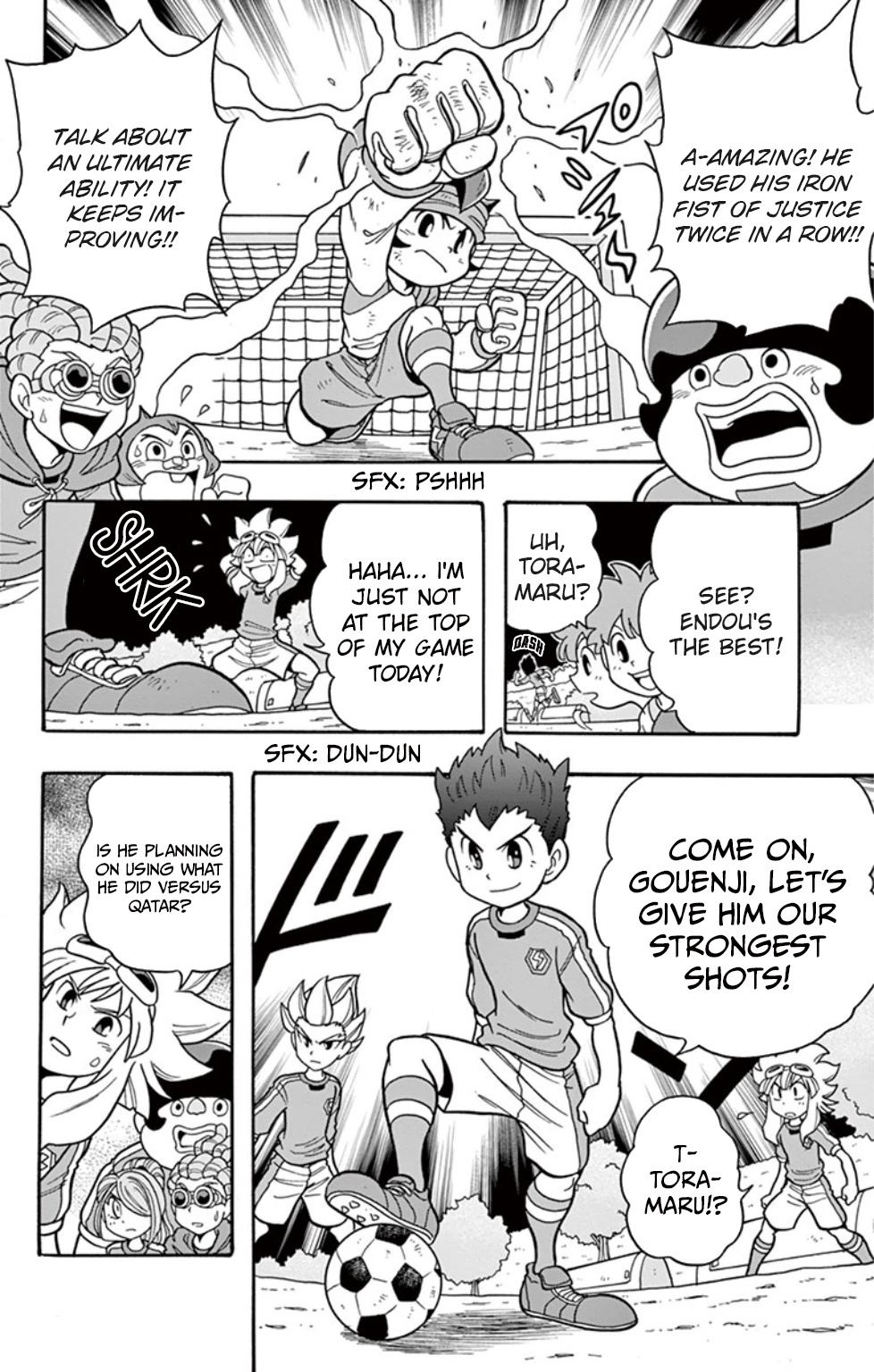 Inazuma Eleven: Baku Gaidenshuu Chapter 5 #10