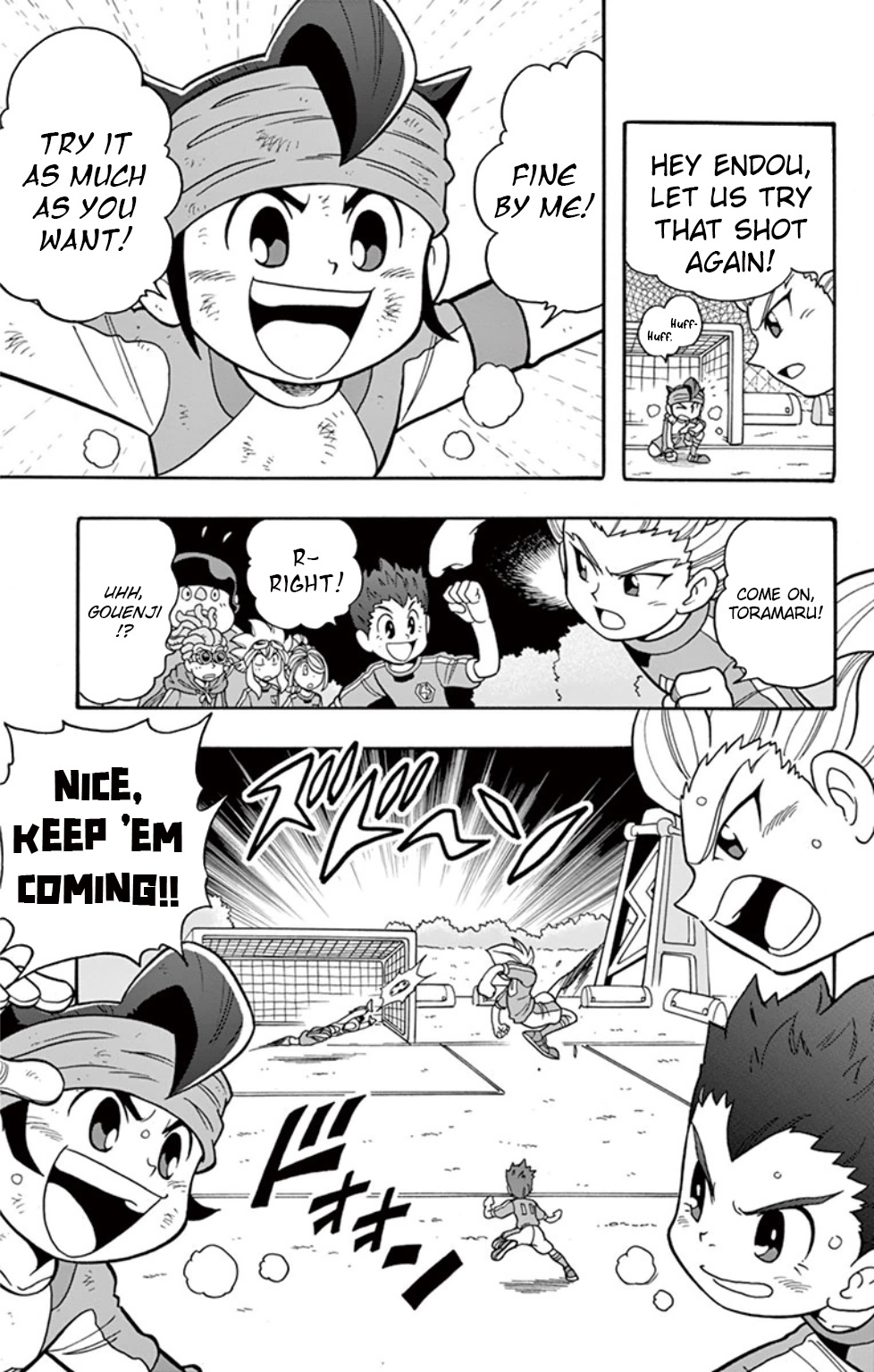 Inazuma Eleven: Baku Gaidenshuu Chapter 5 #18