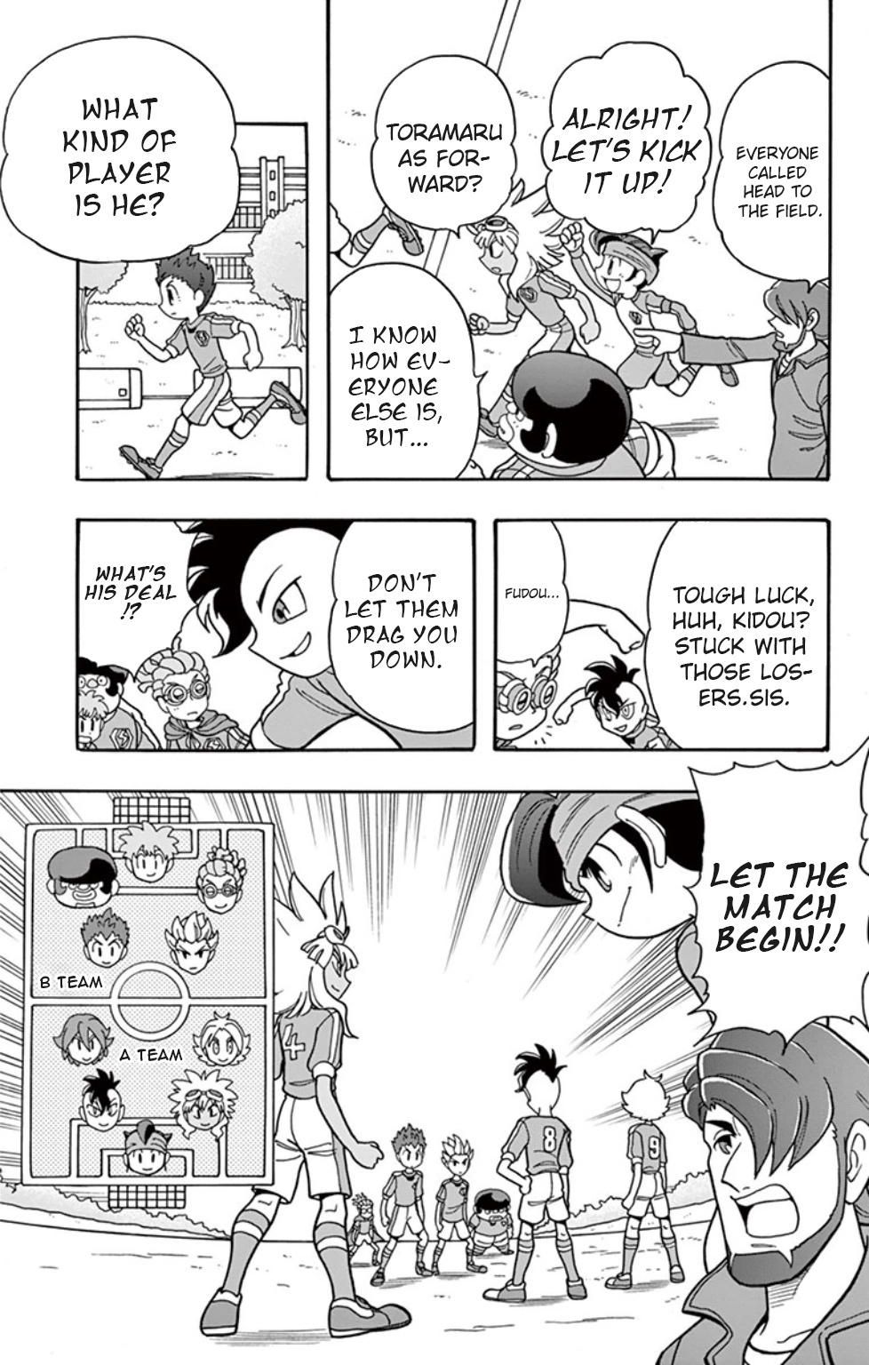 Inazuma Eleven: Baku Gaidenshuu Chapter 4 #3