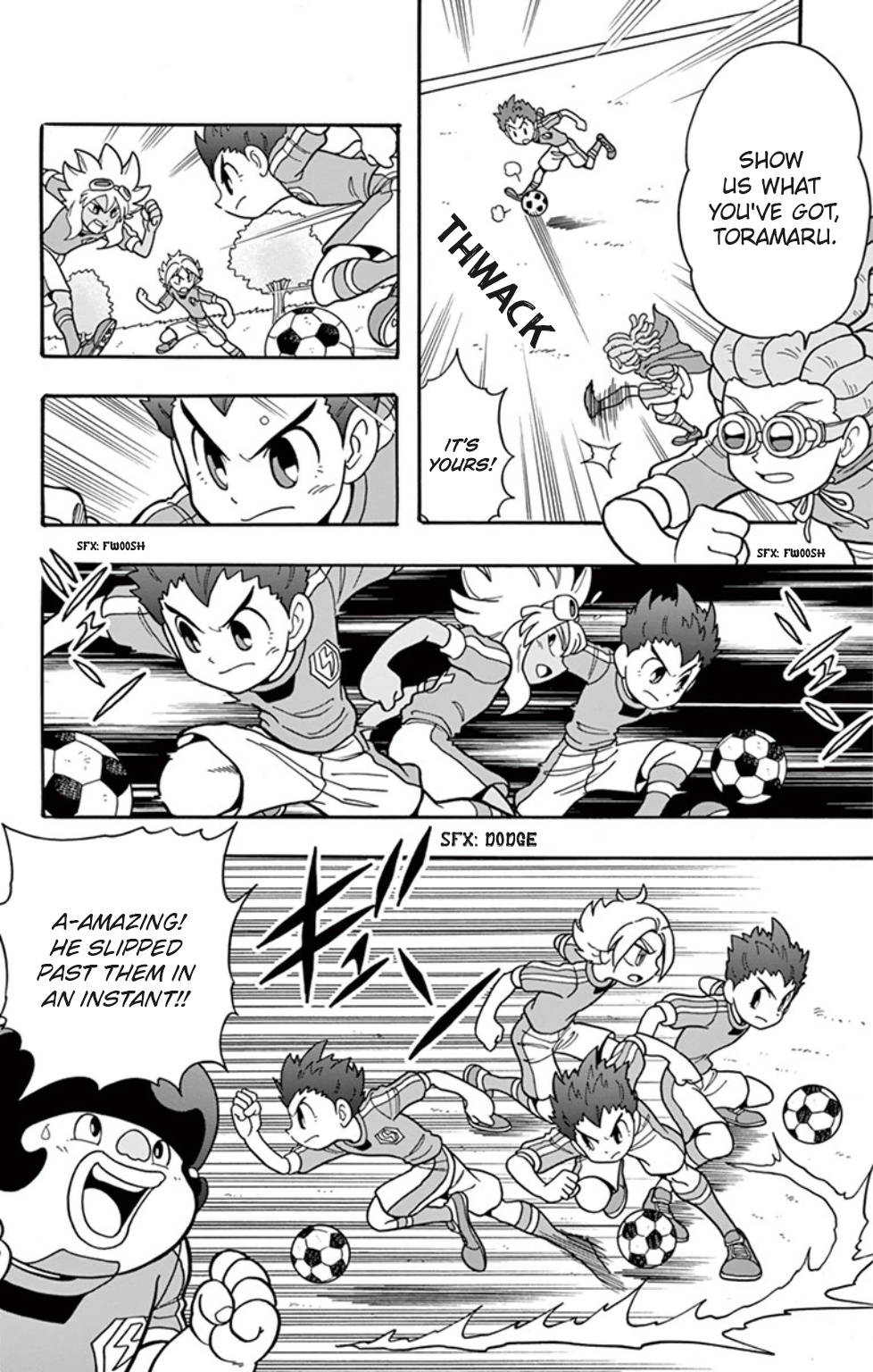 Inazuma Eleven: Baku Gaidenshuu Chapter 4 #4