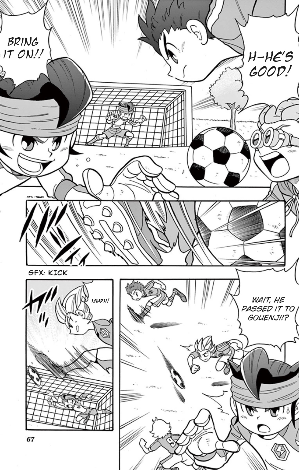 Inazuma Eleven: Baku Gaidenshuu Chapter 4 #5