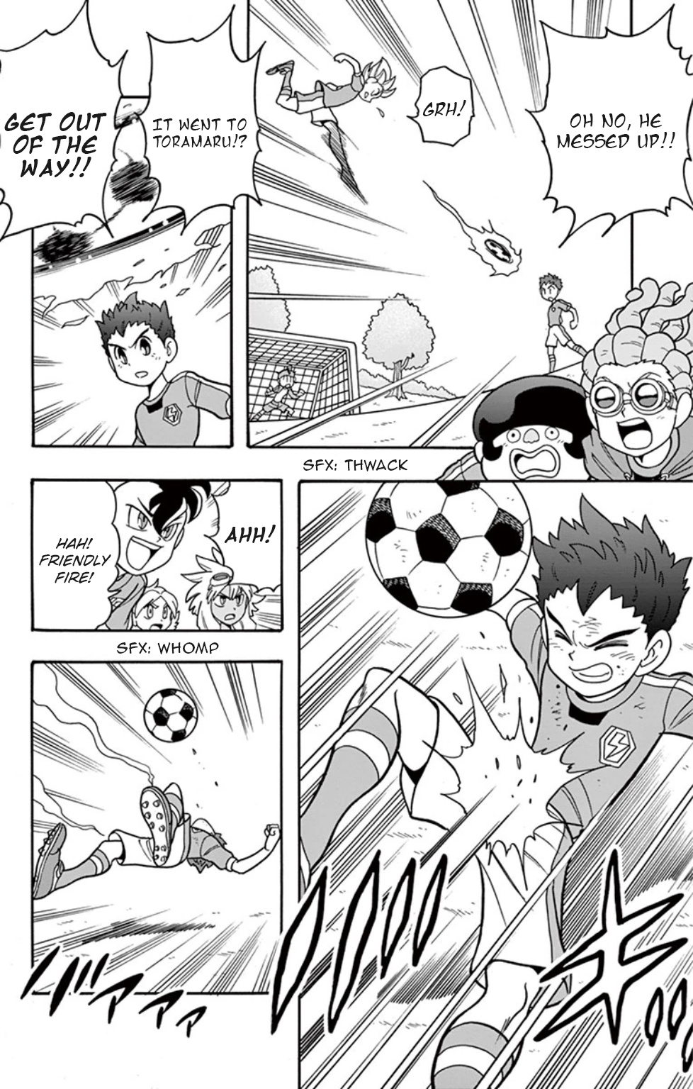 Inazuma Eleven: Baku Gaidenshuu Chapter 4 #14