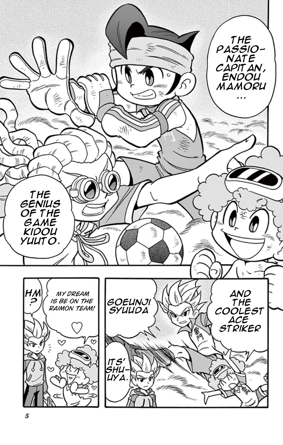 Inazuma Eleven: Baku Gaidenshuu Chapter 1 #6