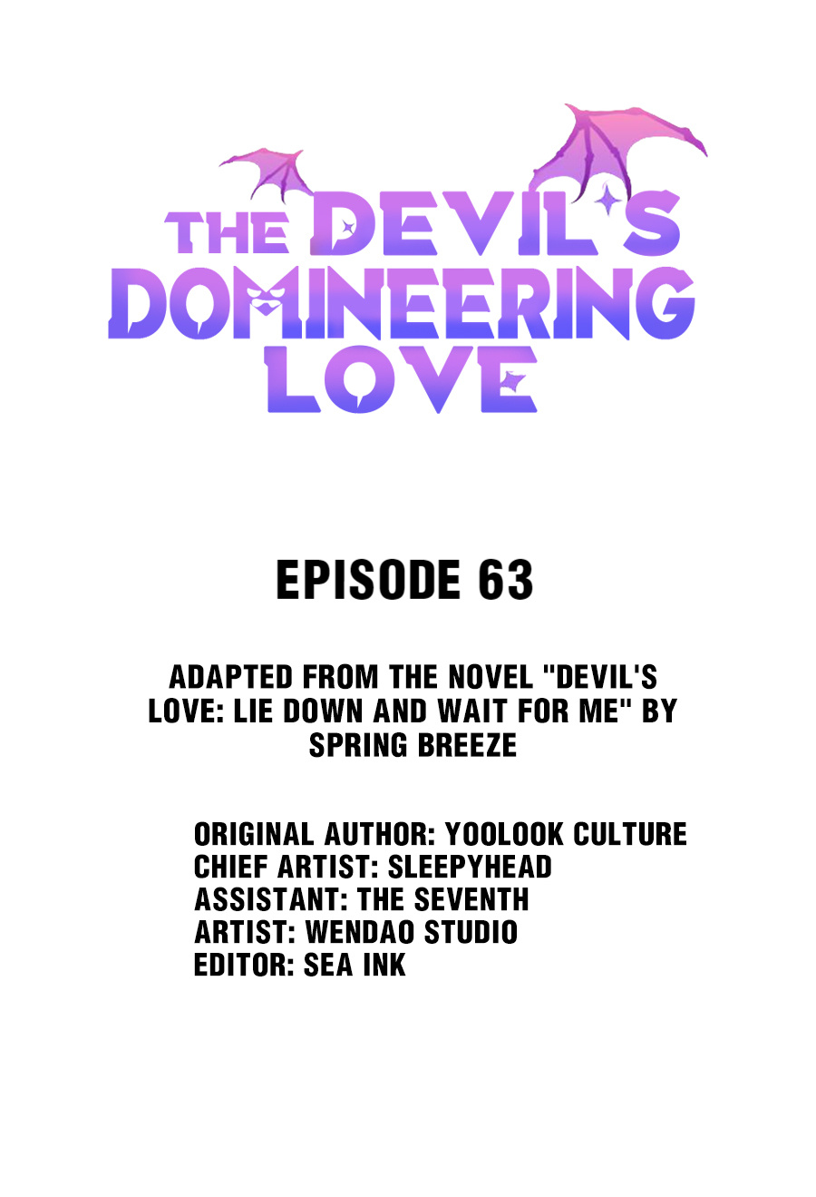 The Devil's Domineering Love Chapter 63 #1