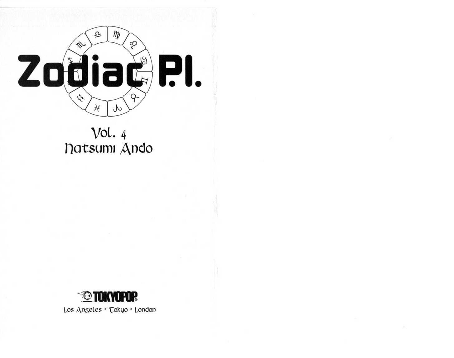 Zodiac P.i. Chapter 4 #1