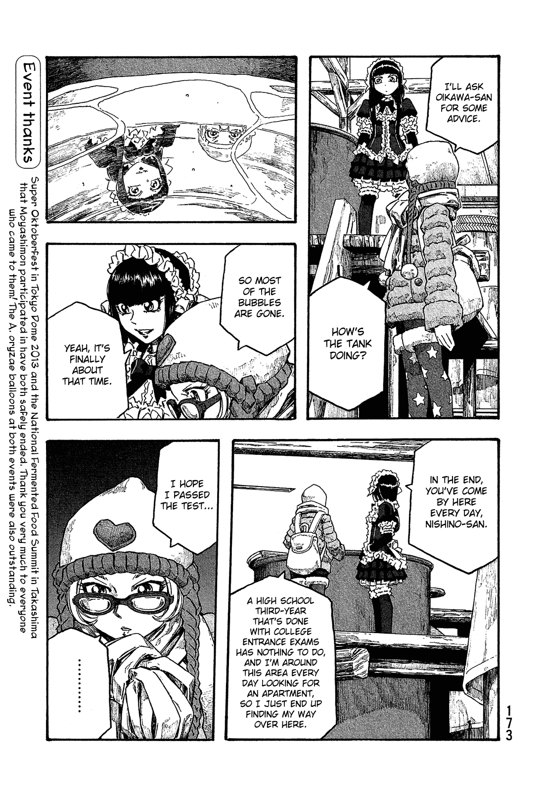 Moyashimon Chapter 158 #4