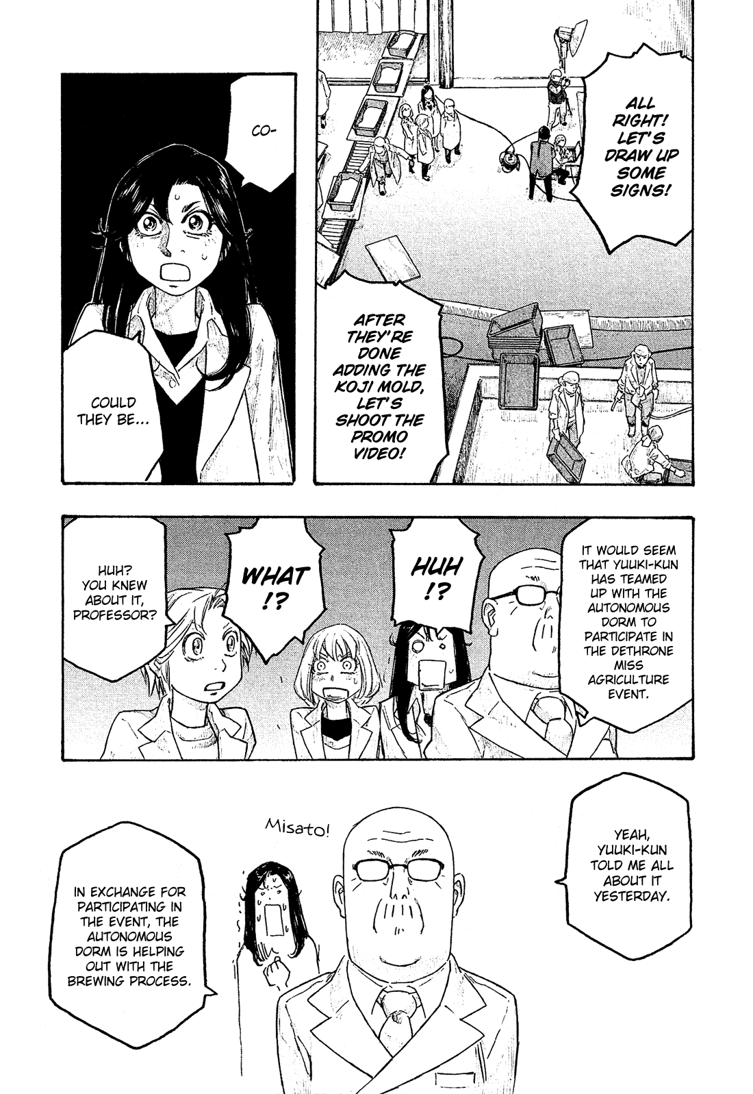 Moyashimon Chapter 128 #12