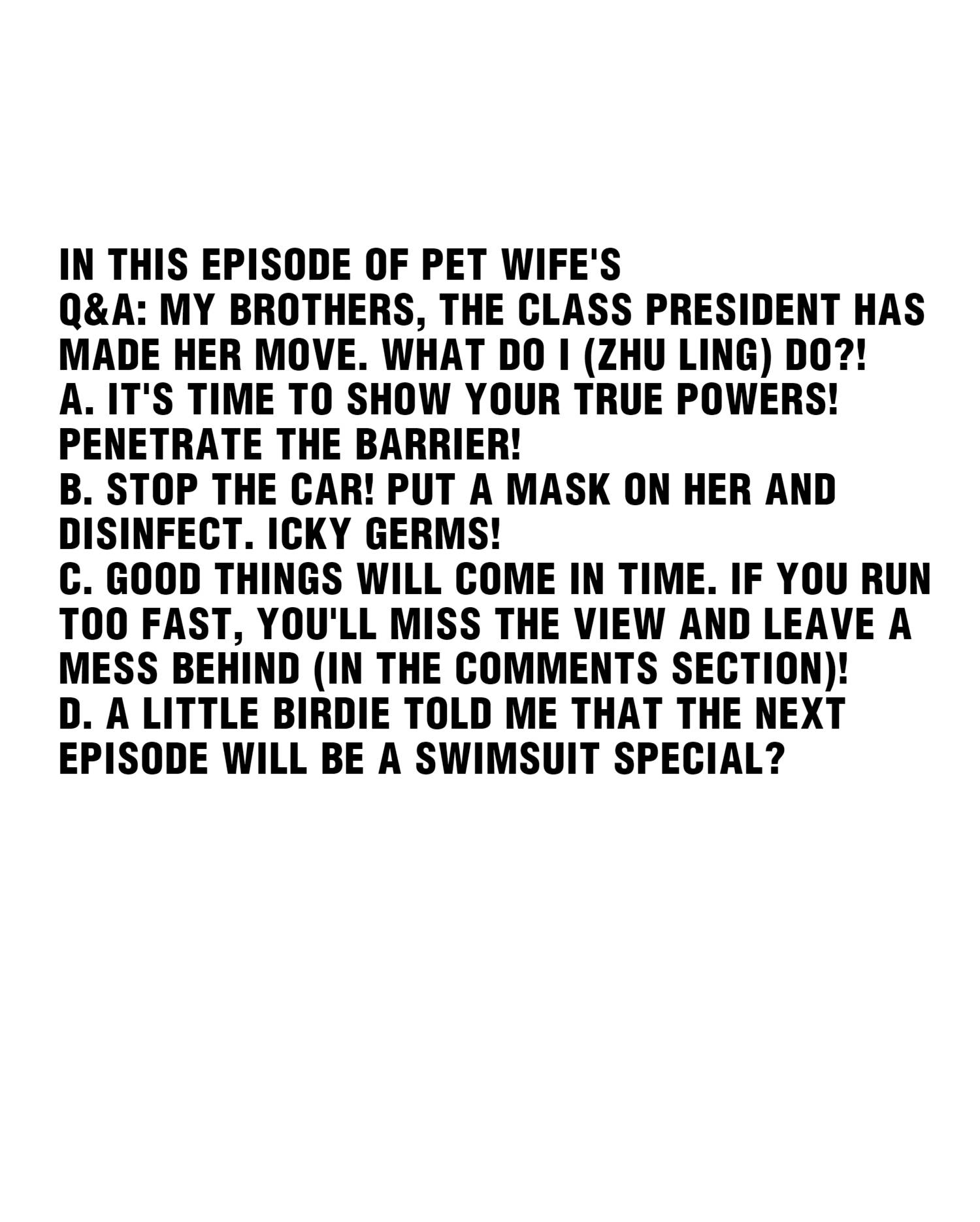 How To Properly Care For Your Pet Wife Chapter 57 #61