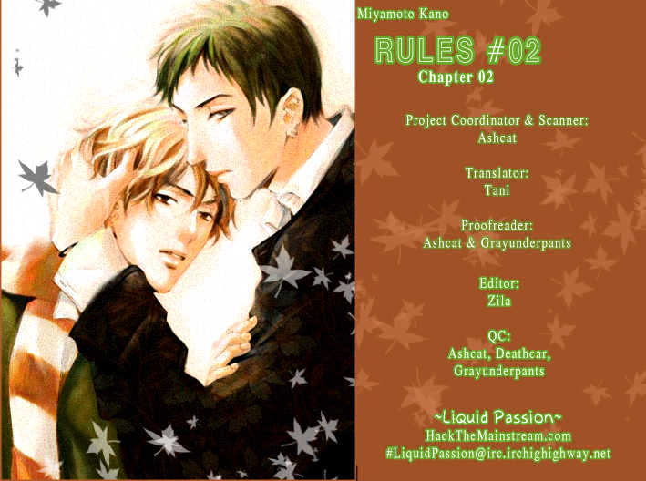 Rules Chapter 2.2 #1