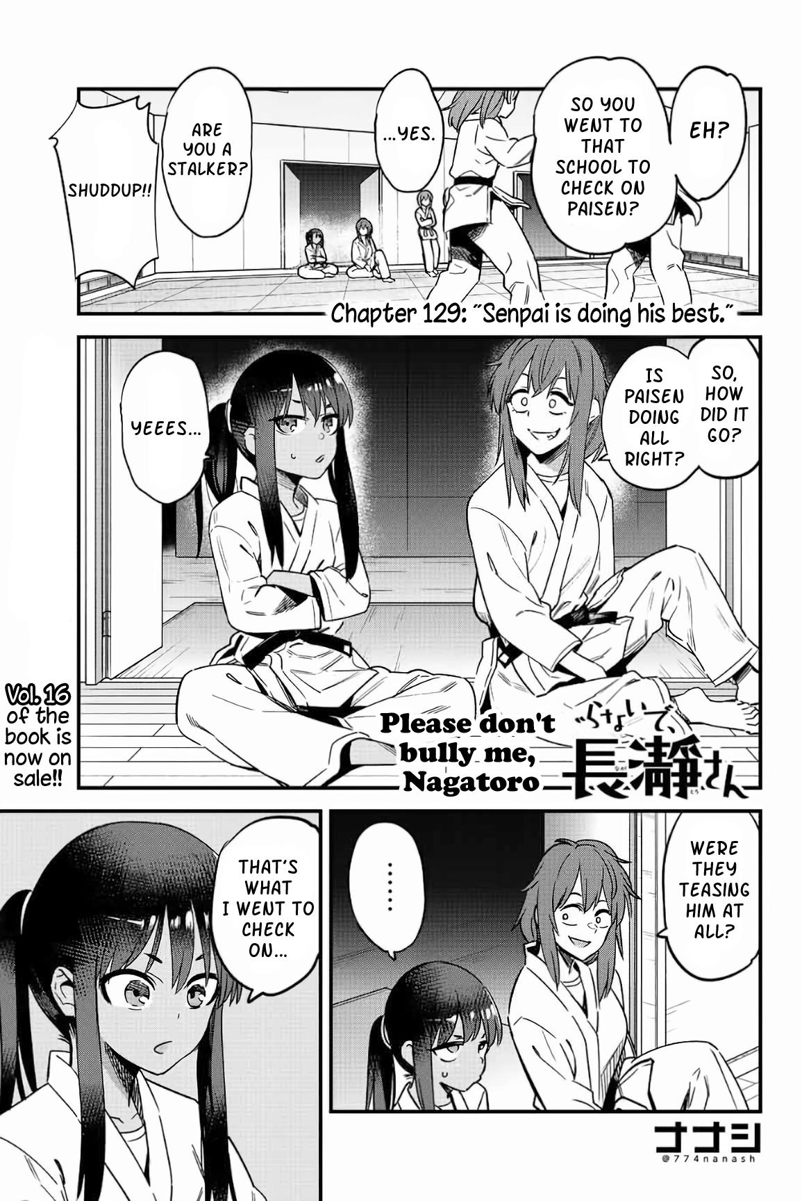 Ijiranaide, Nagatoro-San Chapter 129 #1