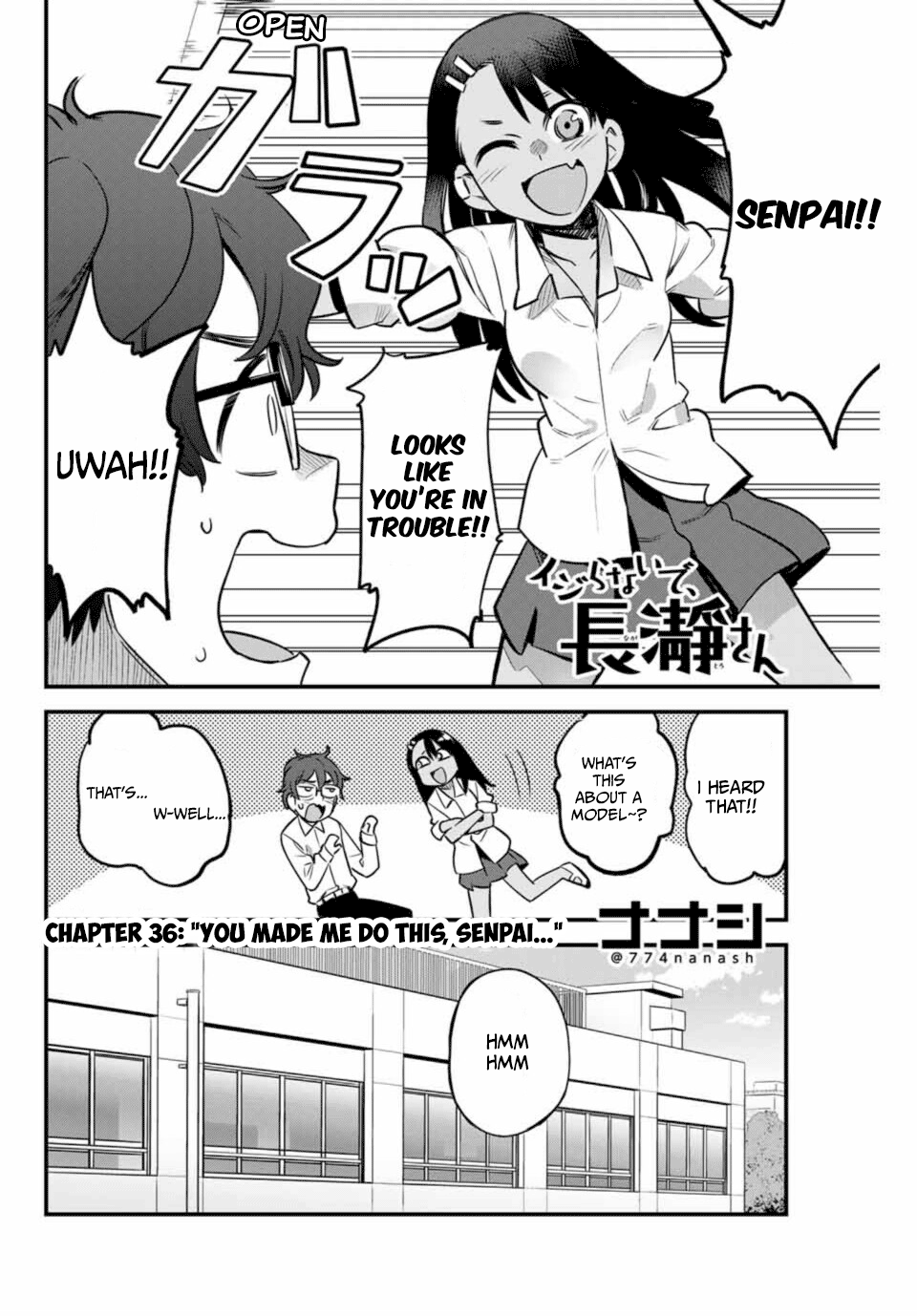 Ijiranaide, Nagatoro-San Chapter 36 #2