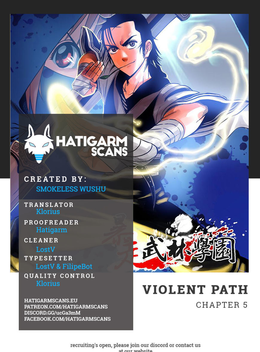 Violent Path Martial Arts School Chapter 5 #1