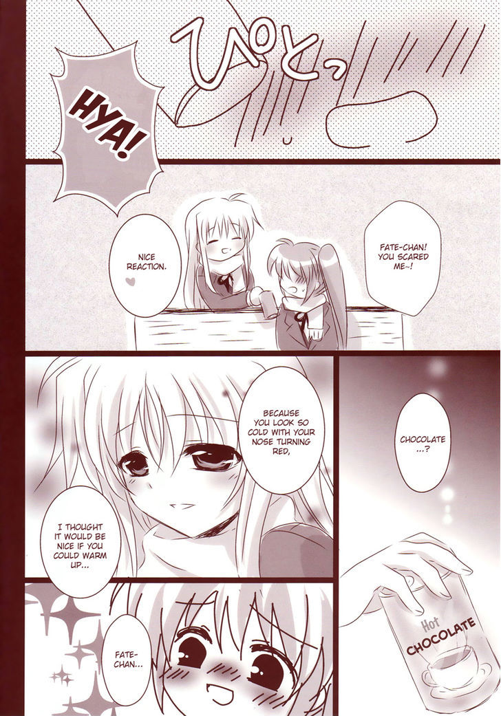 Mahou Shoujo Lyrical Nanoha - The Spell Which Makes Me Warm Chapter 1 #8