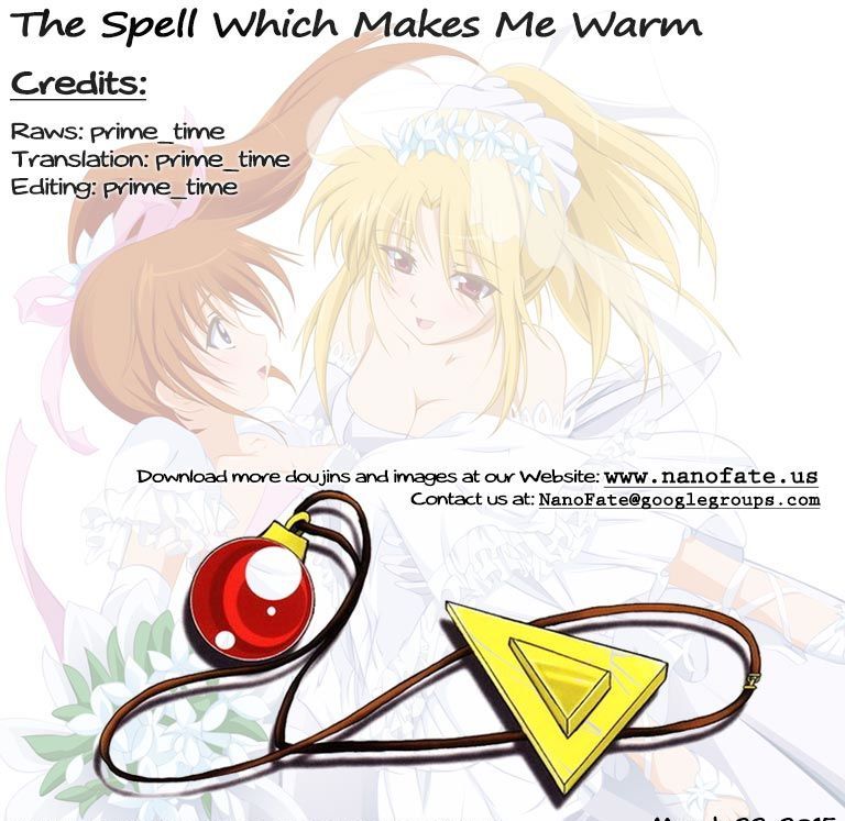 Mahou Shoujo Lyrical Nanoha - The Spell Which Makes Me Warm Chapter 1 #20