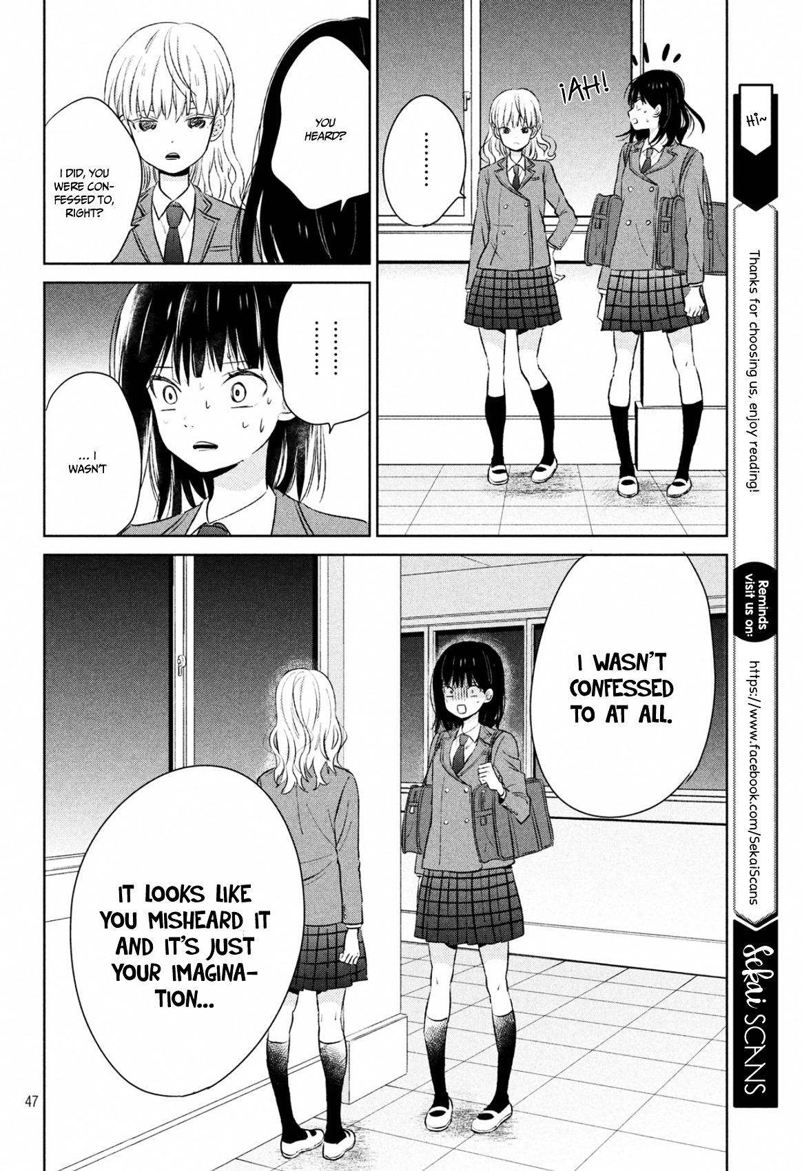 Chikyuu No Owari Wa Koi No Hajimari Chapter 1 #49