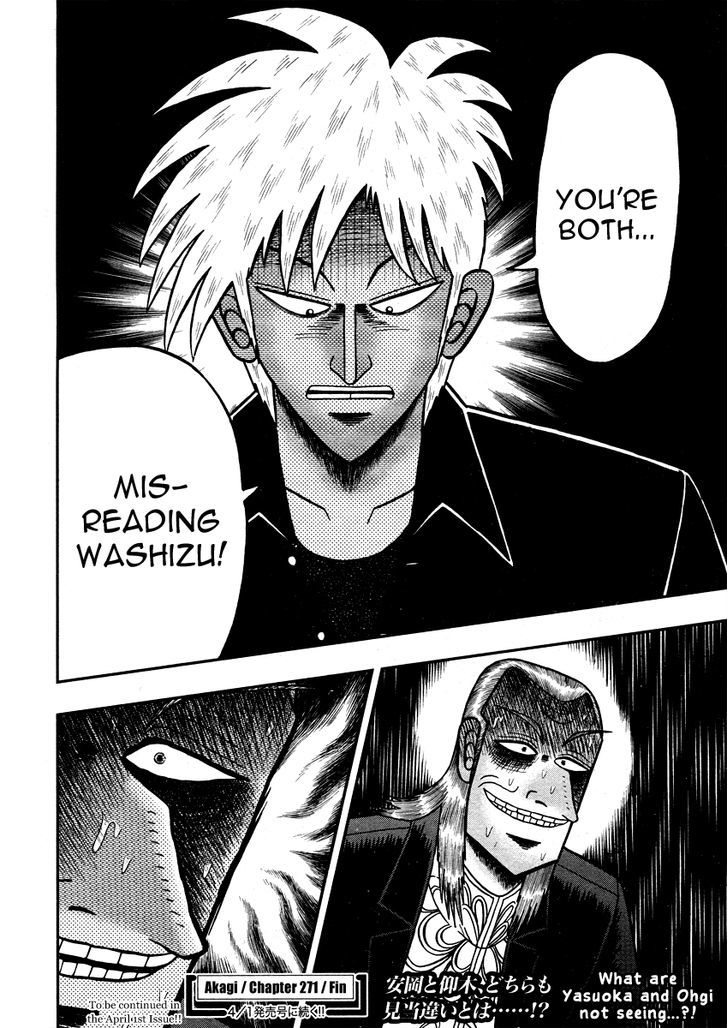 Akagi Chapter 271 #24