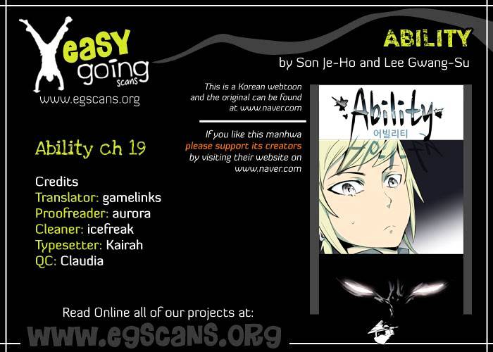Ability Chapter 19 #1