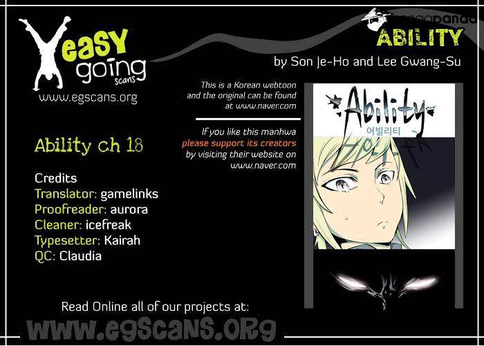 Ability Chapter 18 #1