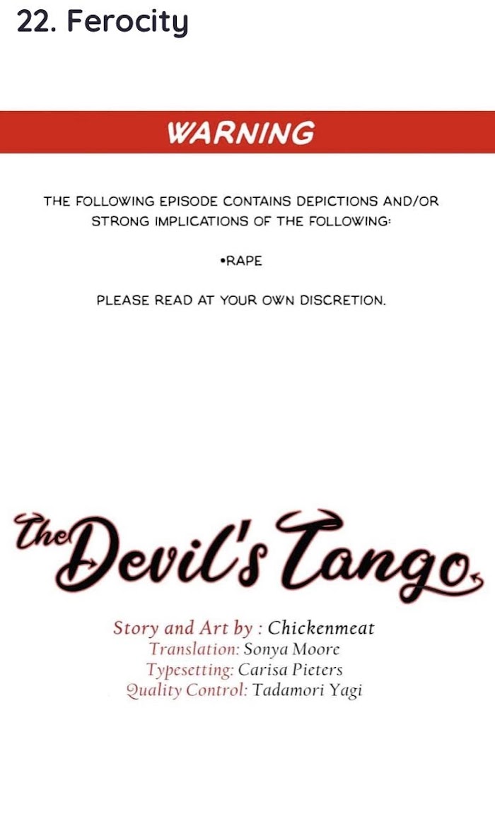Dancing With The Devil Chapter 22 #1