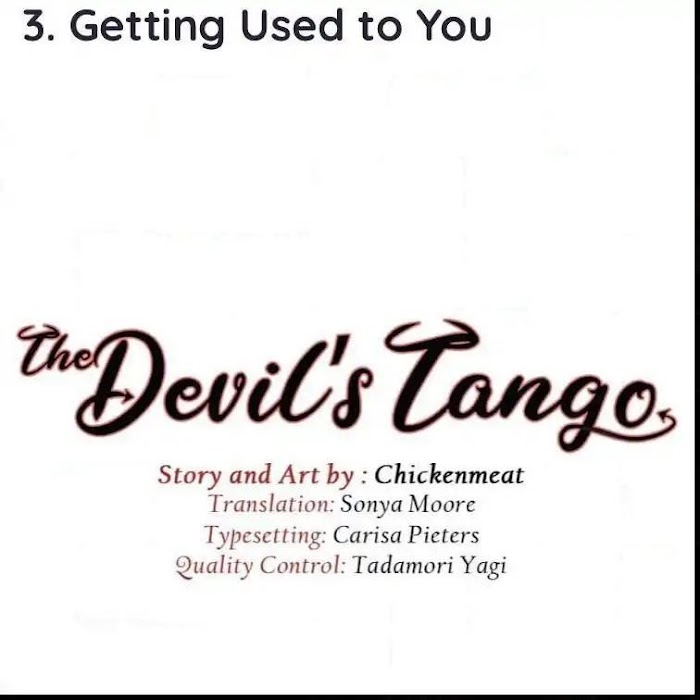 Dancing With The Devil Chapter 3 #1