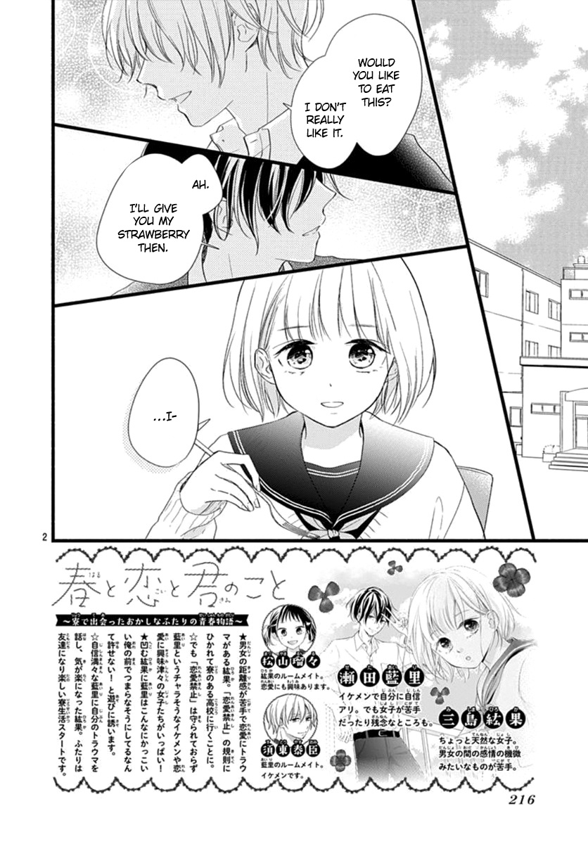 Haru To Koi To Kimi No Koto Chapter 2 #3